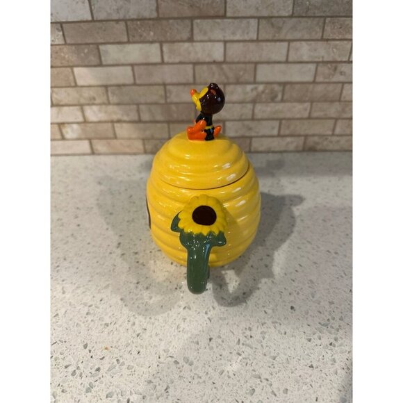 Disney Flower and Garden honey bee pot jar‎ - Picture 2 of 6